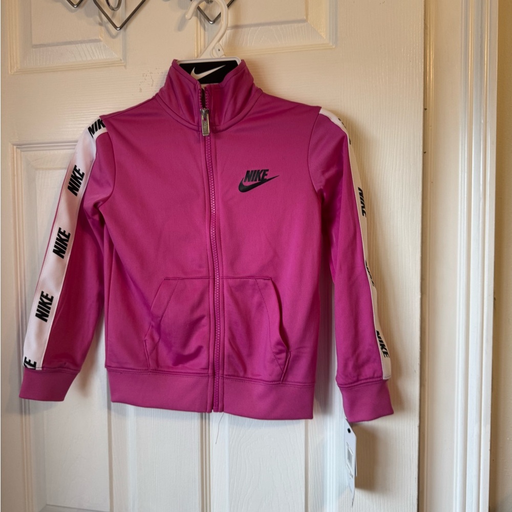 Nike Kids Pink Track Pants - Picture 3 of 5